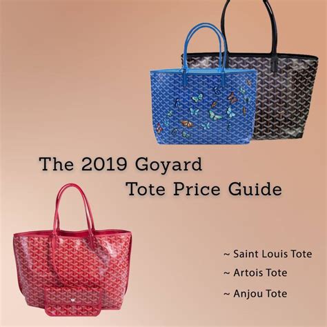 goyard tote artois price|goyard artois vs st louis.